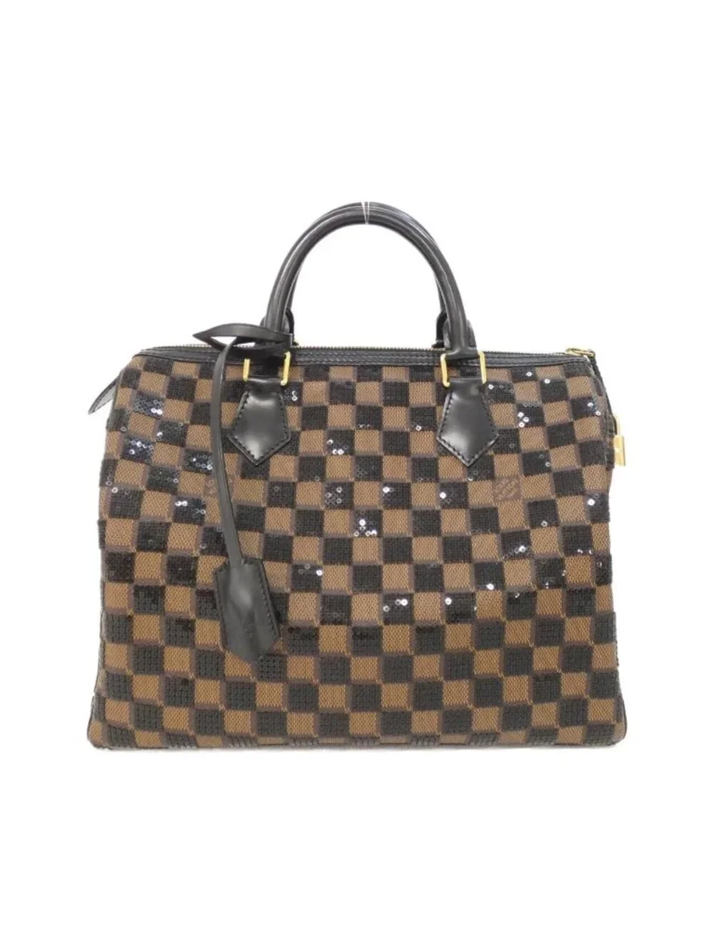 Louis Vuitton Vintage Damier Payette Speedy 30 Boston